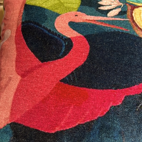 A World Traveler Collection NWT Blue Pink Black Panther Plush Accent Pillow - Picture 9 of 9